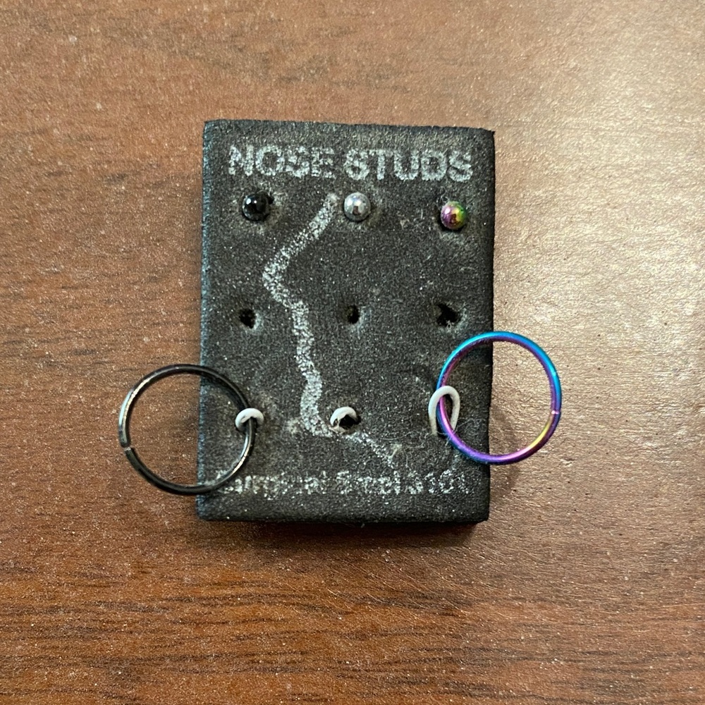Vintage Y2K Noise Rings & Studs